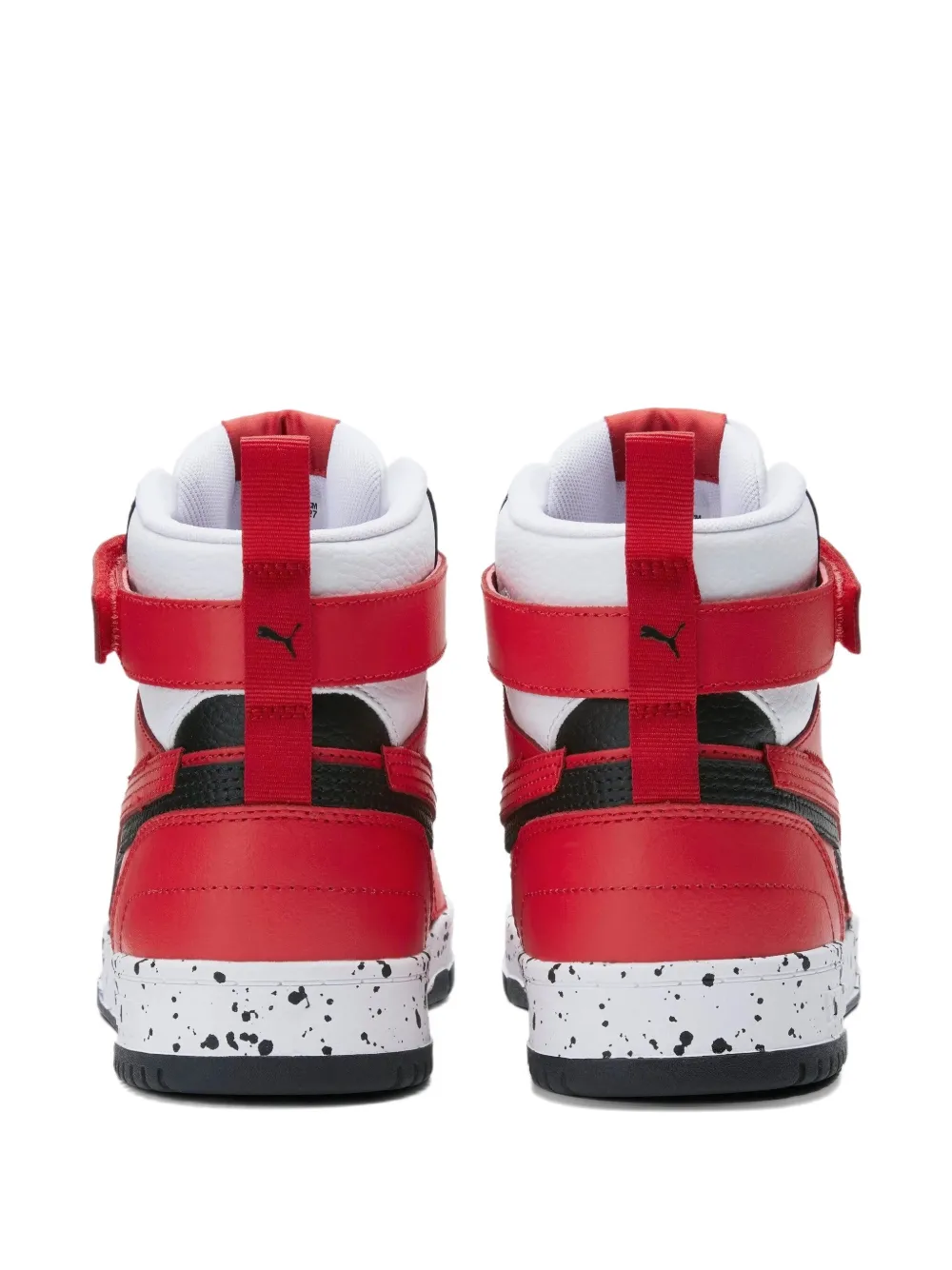 Puma Rbd Game Varsity Patch Sneakers In Red