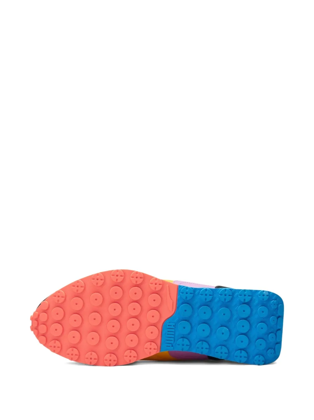 PUMA Rider multi-panel sneakers Orange