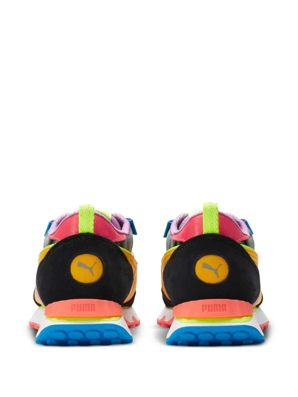 PUMA Rider multi-panel sneakers Orange