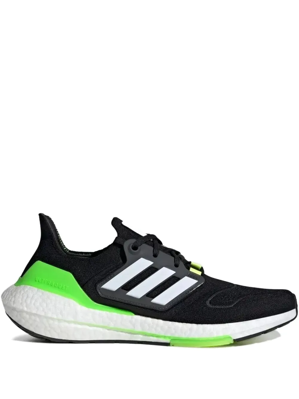 Adidas Ultraboost 22 "Core Black Cloud White Solar Green" sneakers