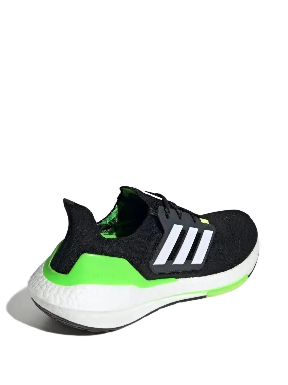 adidas Ultraboost 22 "Core Black Cloud White Solar Green" sneakers