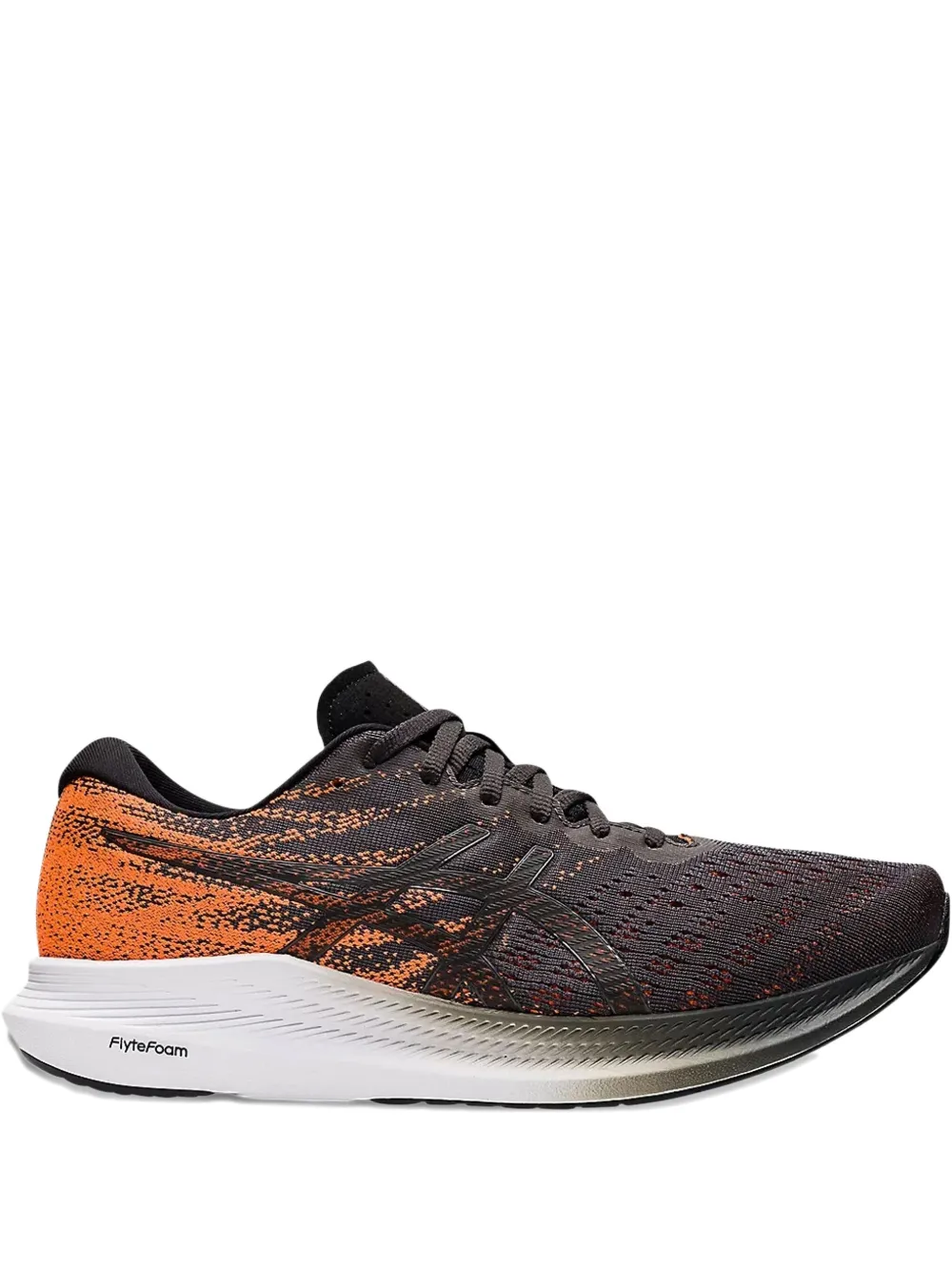 ASICS EvoRide 3 "Obsidian Grey Shocking Orange Black" sneakers Brown