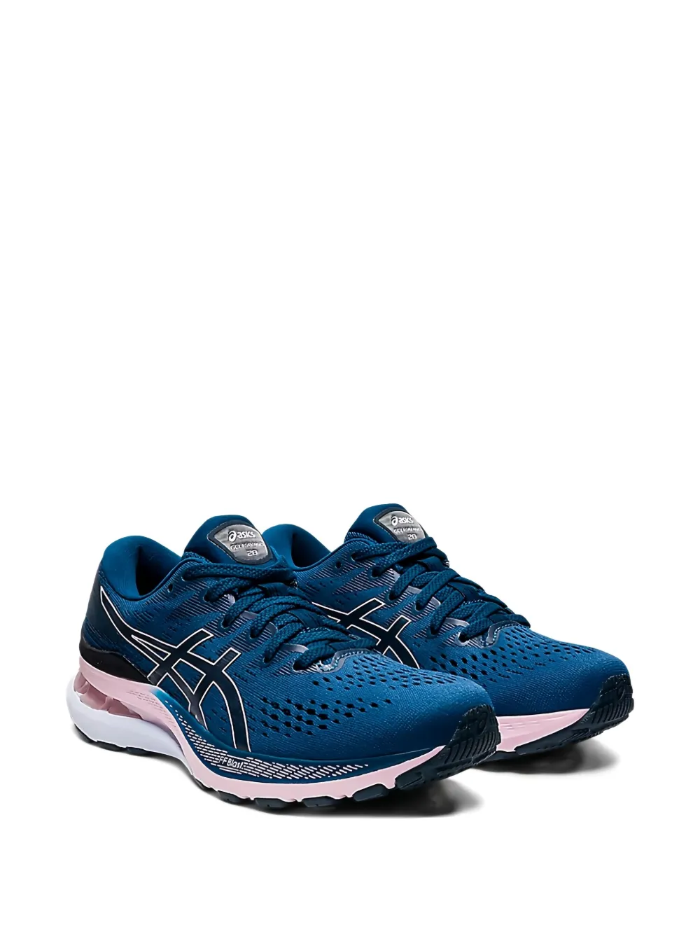 ASICS GEL-Kayano 28 Mako Blue/Barely Rose sneakers - Blauw