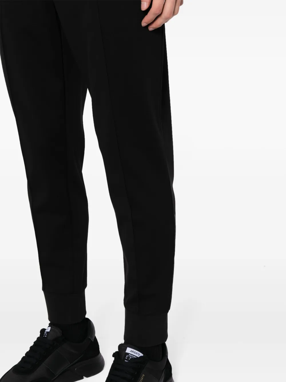 BOSS Trainingsbroek met elastische taille Zwart