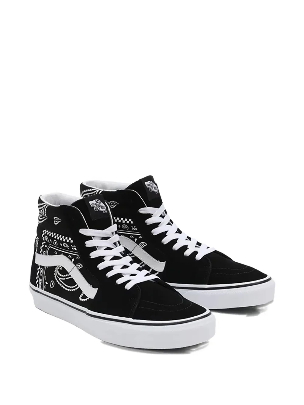 Vans SK8-Hi "Black White" sneakers Zwart