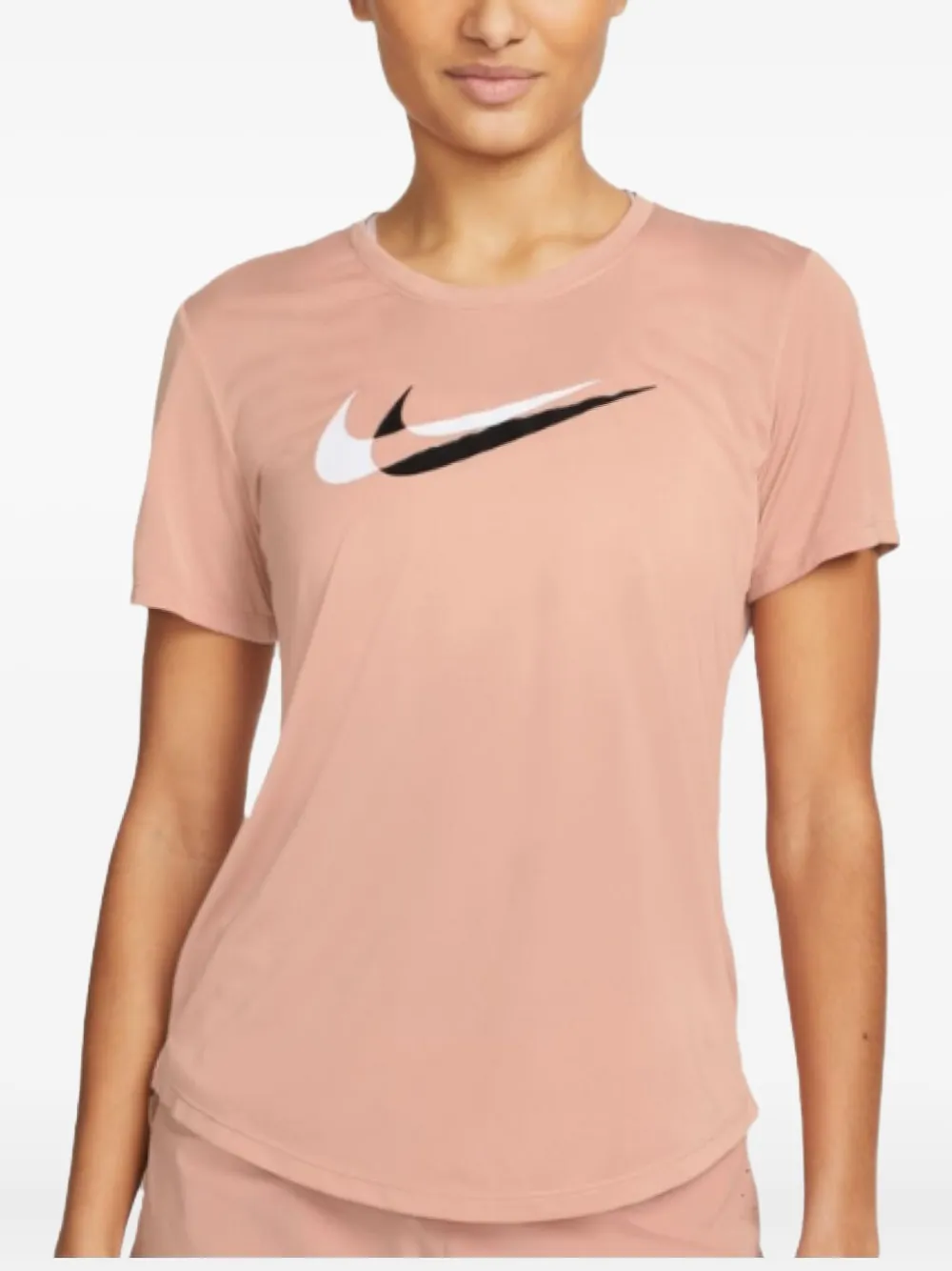 Nike  Dri-FIT Swoosh Run T-shirt | 粉色 | Image 1