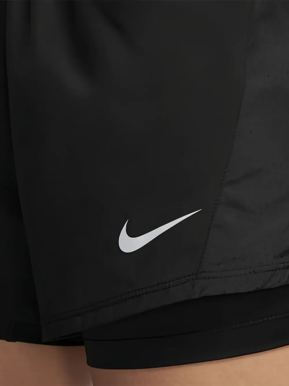 Nike 10k 2-in-1 Running Shorts In Black
