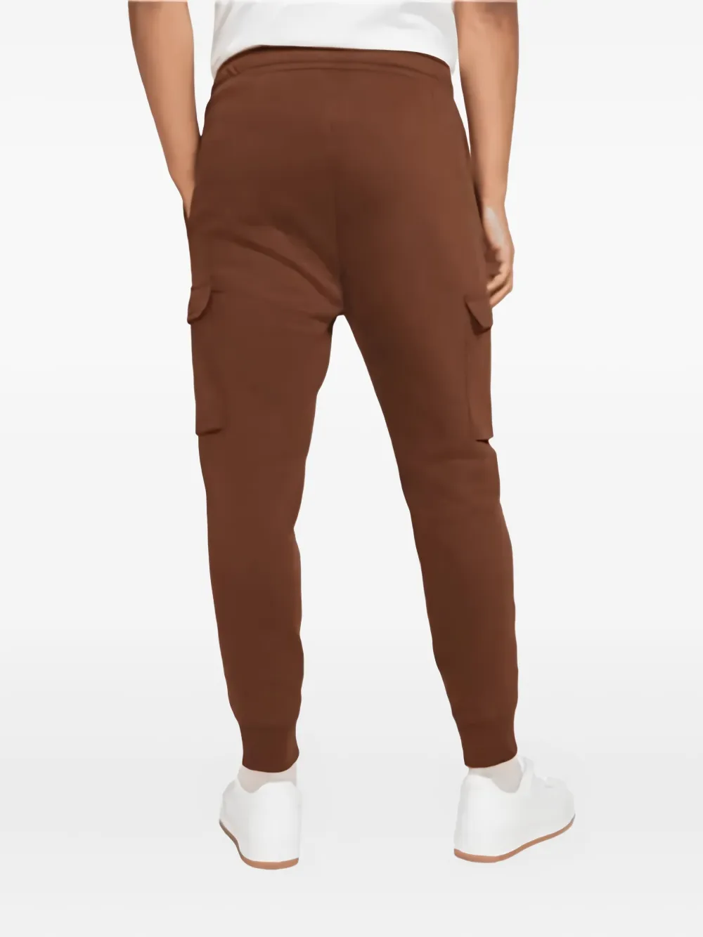 Nike Men's Club Fleece Cargo Pants In Brown