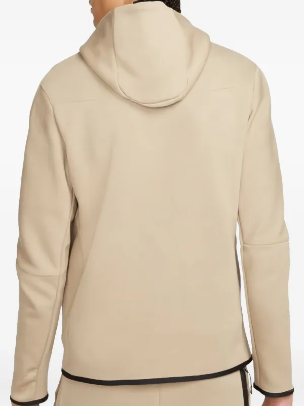 Nike sleeve-pocket zip-up Hoodie | Neutrals | FARFETCH