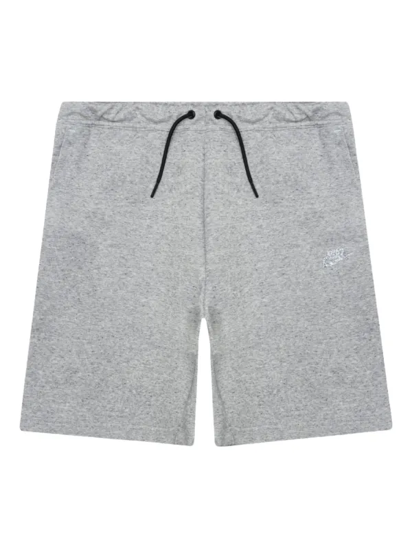 gray nike sweatshorts