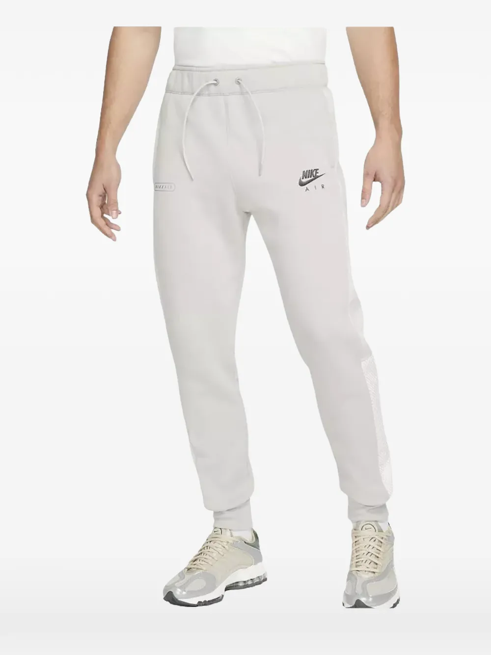 Nike Air brushed-back fleece track pants - Grigio