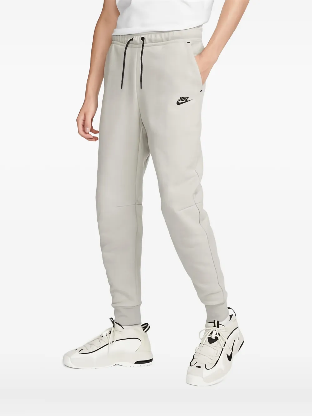 Nike elasticated-waistband track pants | Grey | Image 1