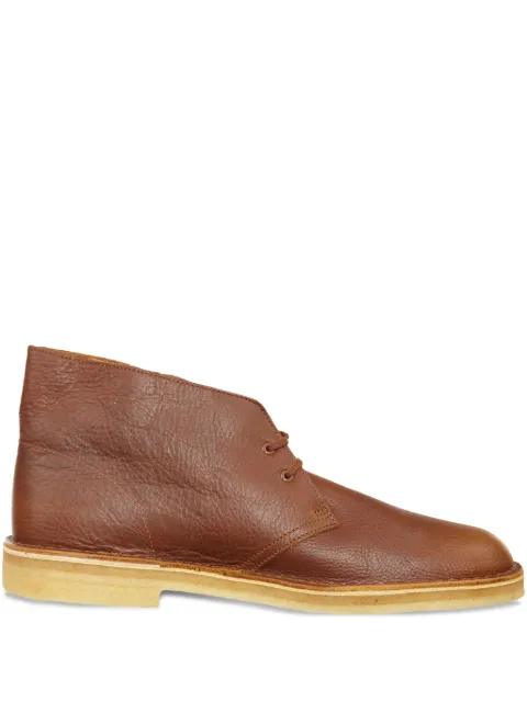Clarks leather desert boots