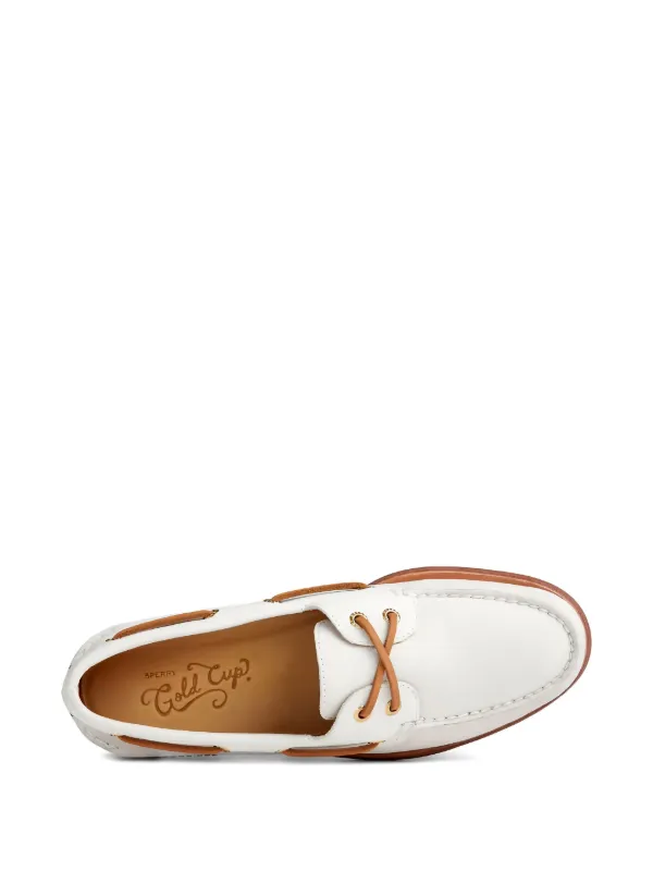 Sperry Gold Cup A/O Orleans 2-EYE Brown Boat Shoes Men's US sizes 7-15/NEW WIDE