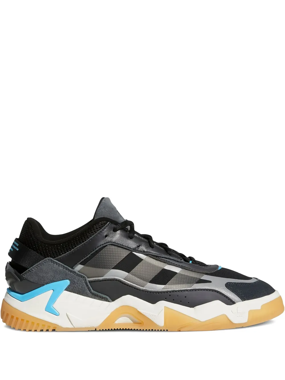 Adidas Originals Niteball 2.0 "core Black/sky Rush/gum" Sneakers
