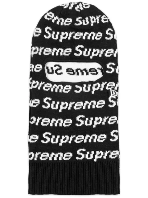 Supreme x New Era Repeat "Black" balaclava 