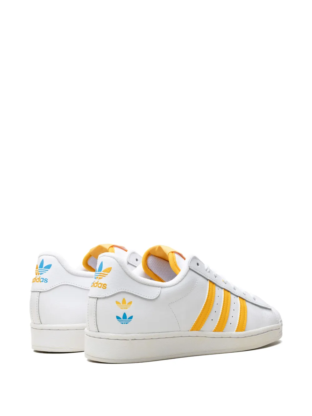 adidas Superstar "Cloud White Team College Gold" sneakers Wit