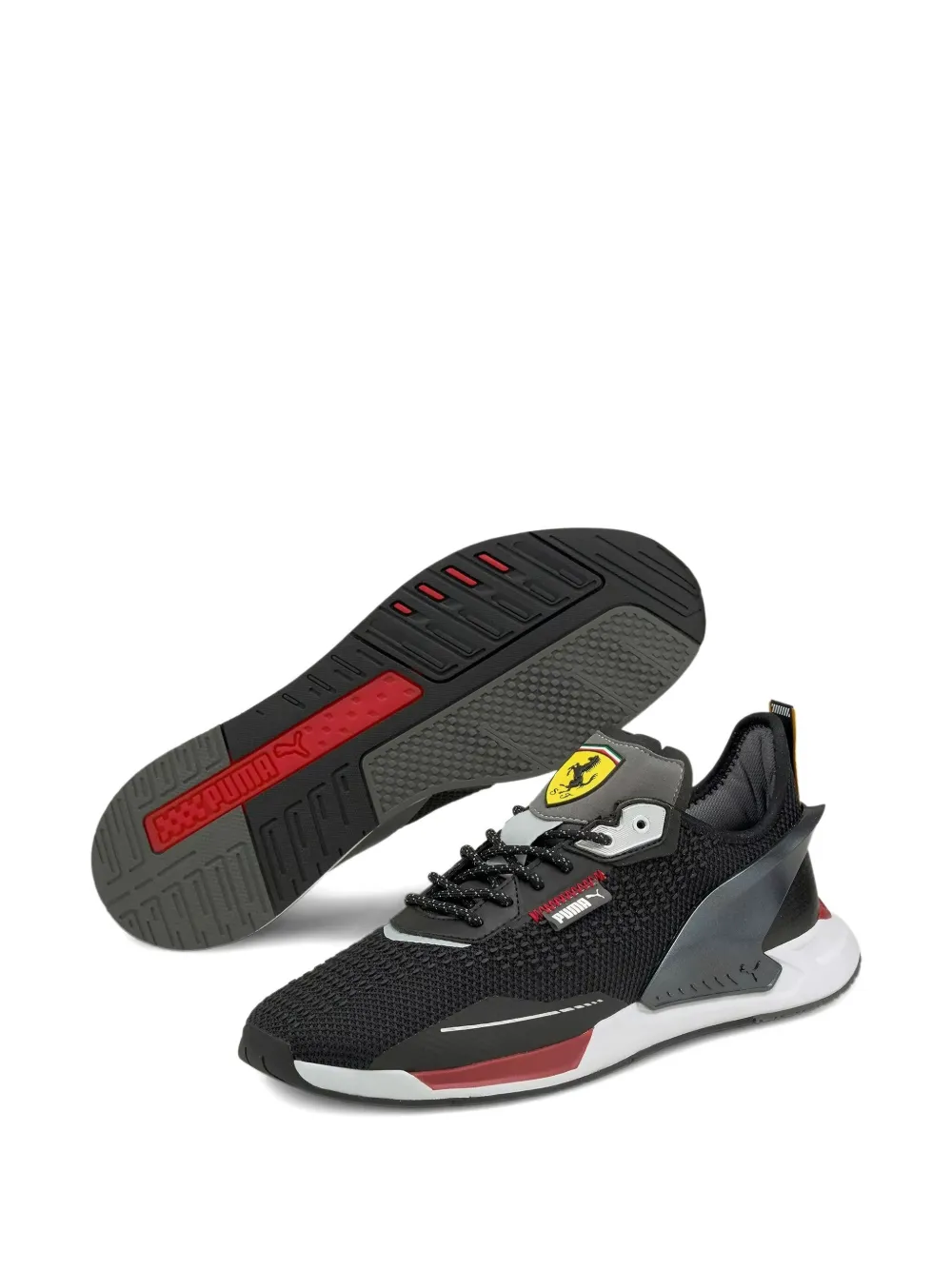 PUMA x Ferrari Ionspeed "Black Red White" sneakers