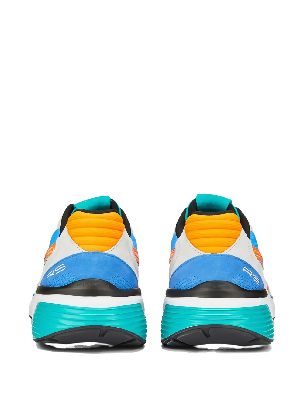 Puma Rs-metric "white/vibrant Orange" Sneakers In Multi