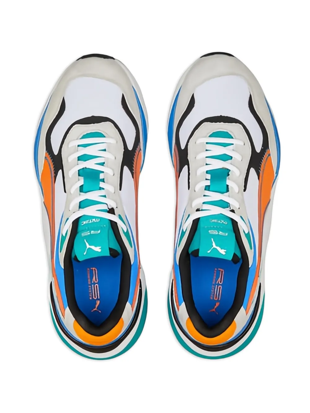 PUMA RS-Metric "White Vibrant Orange" sneakers
