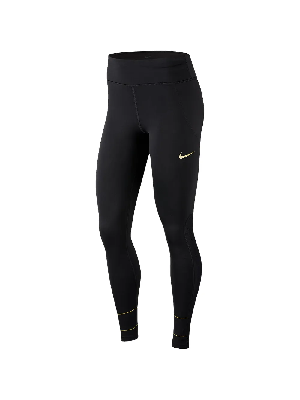 Nike Fast Running Leggings In Black