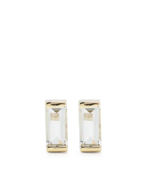 Aliita pendientes en oro amarillo de 9 kt con amatista