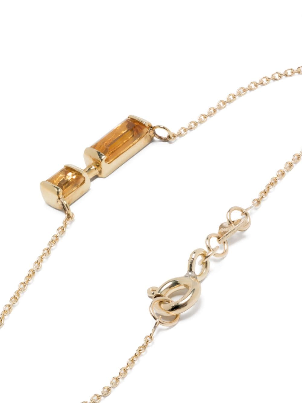 Shop Aliita 9kt Yellow Gold Citrine Pendant Necklace