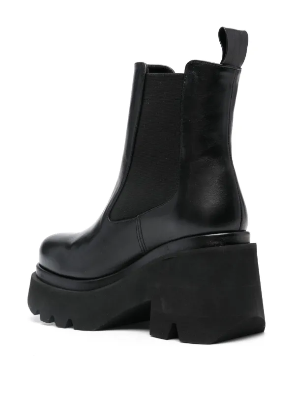 Lamoda black chunky deals platform chelsea boots