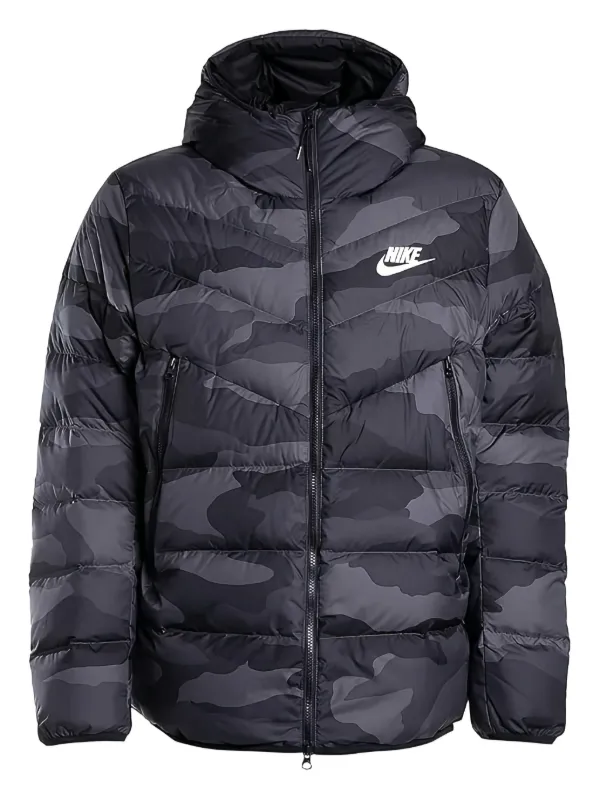 Nike down-fill Camouflage Puffer Jacket Black FARFETCH BH