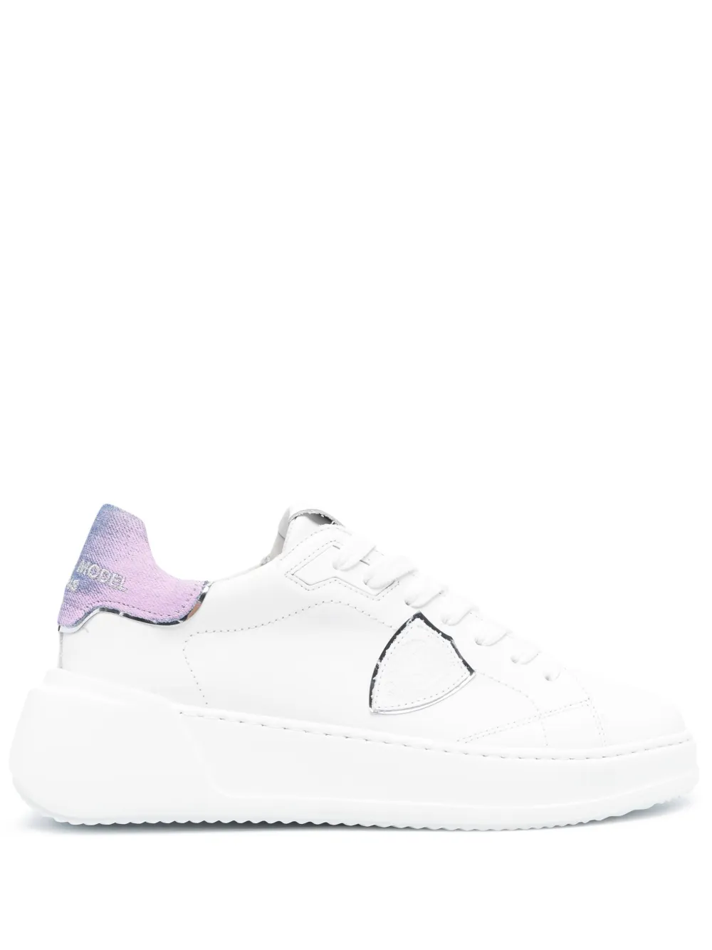 Philippe Model Tres Temple Lace In White
