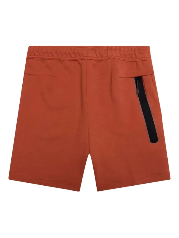 Nike Tech Fleece Shorts Orange FARFETCH TR