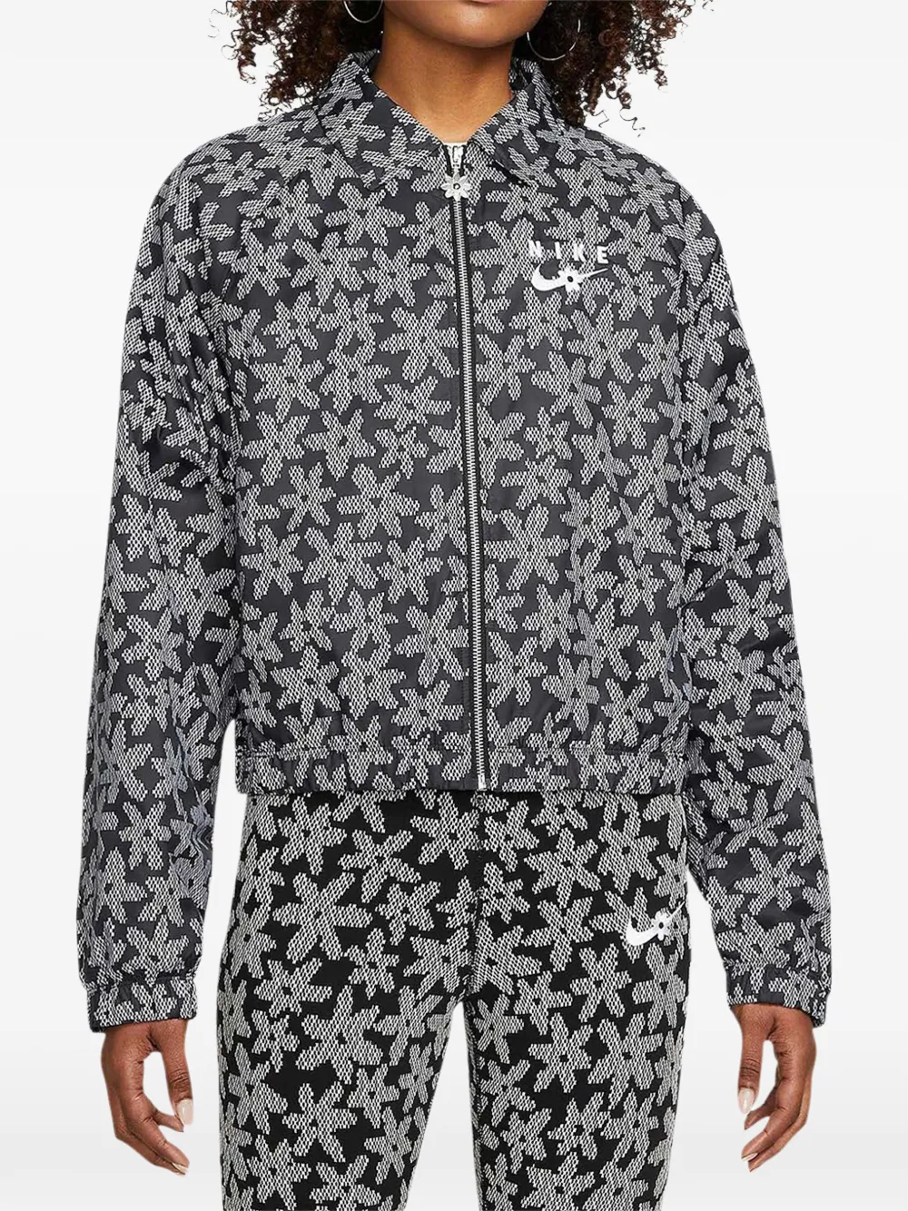 Nike printed woven jacket - Nero