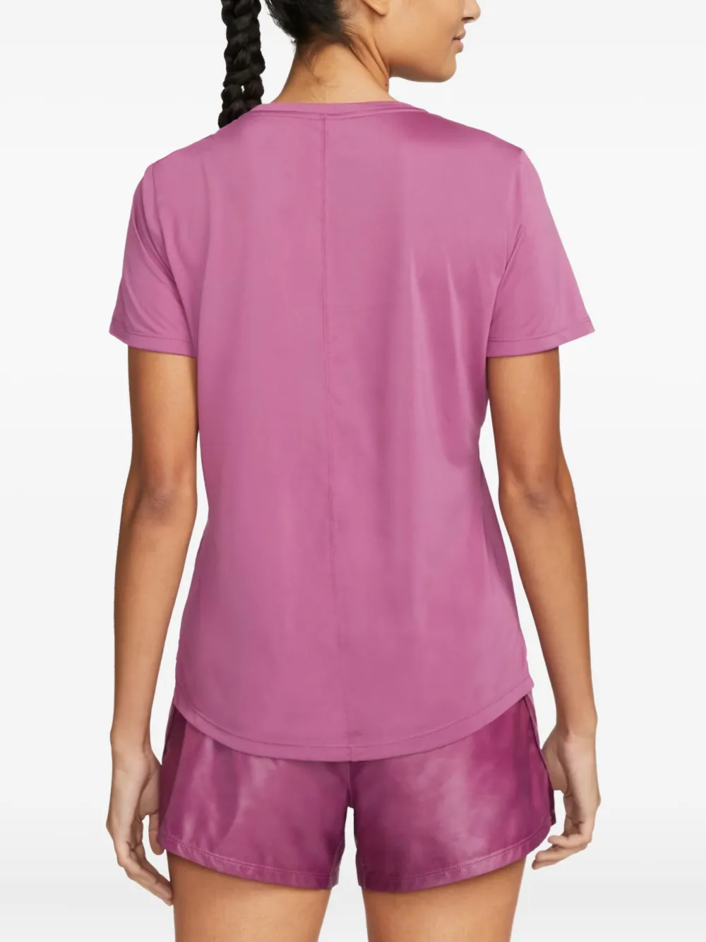 Nike Dri-Fit Swoosh T-shirt Roze