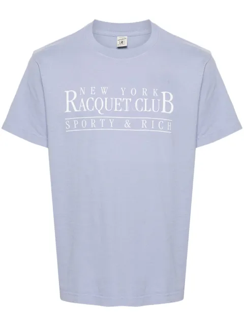 Sporty & Rich NY Racquet Club cotton T-shirt