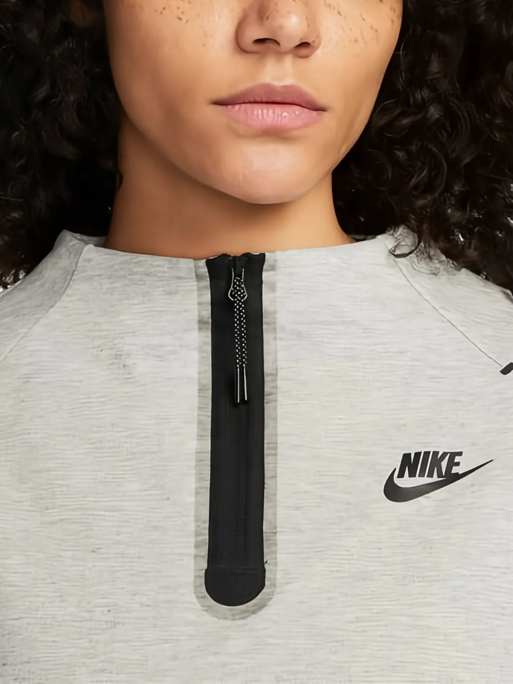 Nike Tech Fleece Essential dress Grijs