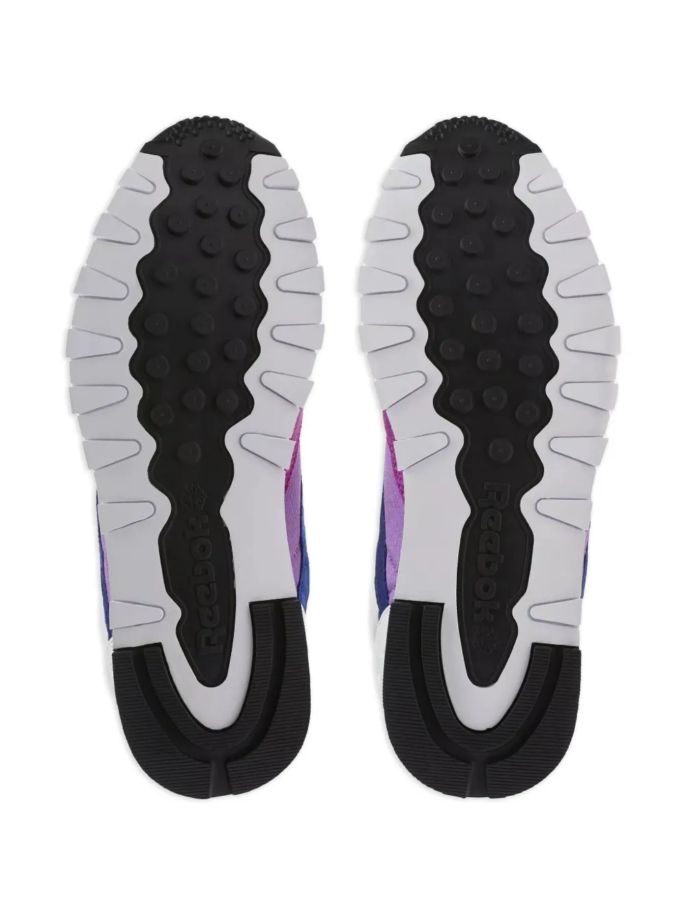 Reebok Classic Windbreaker leren sneakers Paars