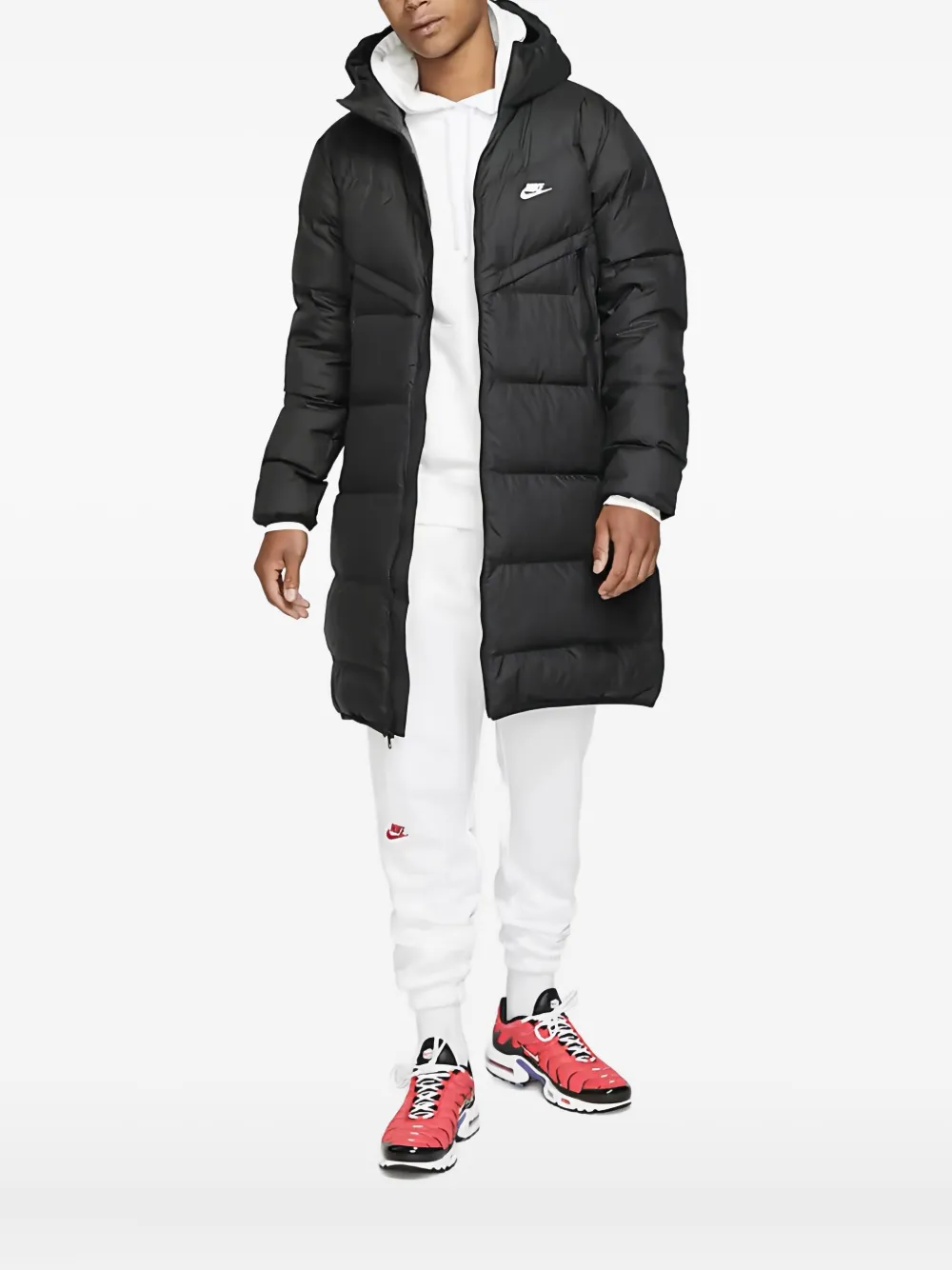 Nike hooded coat | Black | Image 1