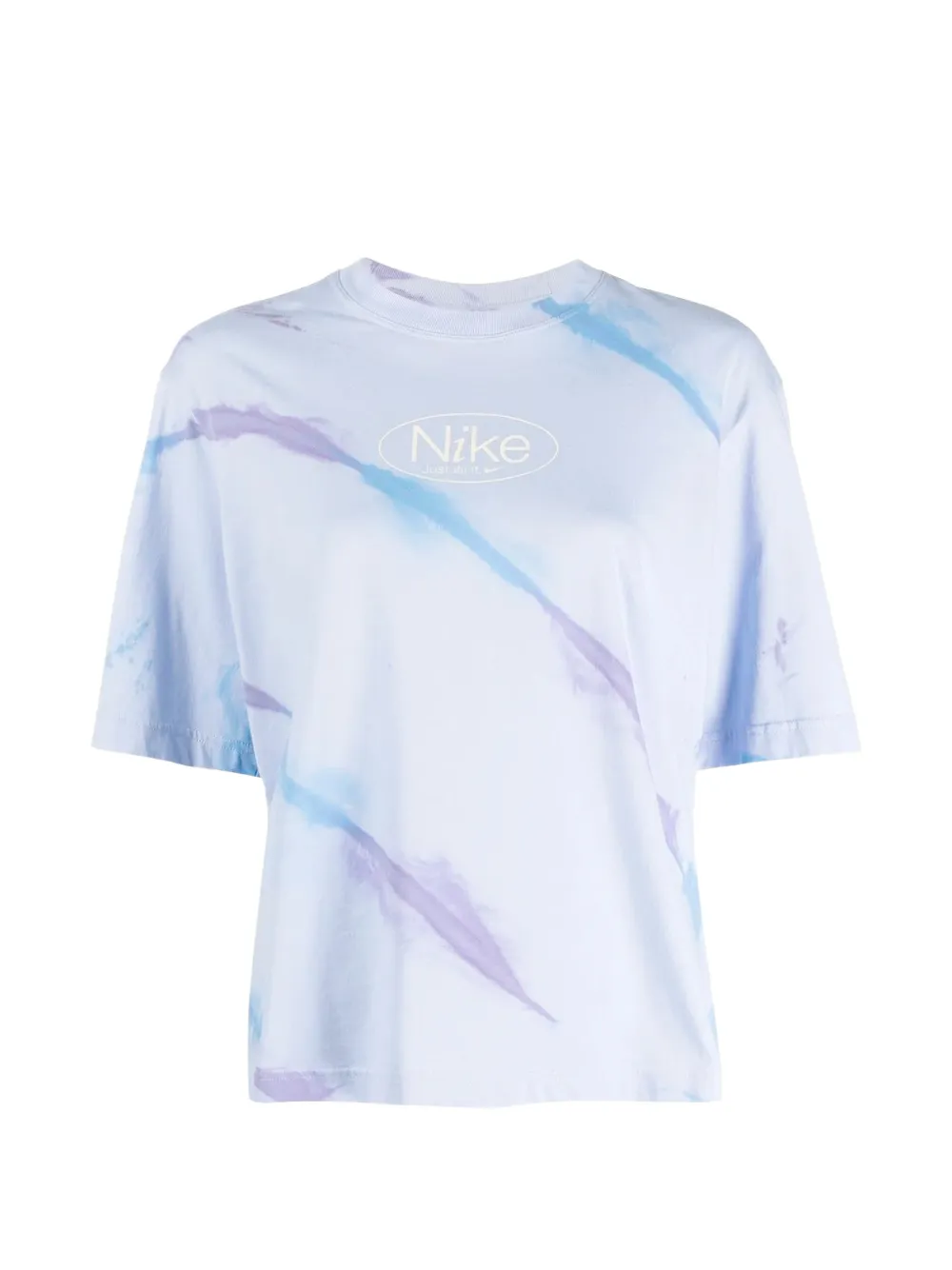 Nike T-Shirt mit Batikmuster - 548 LIGHT MARINE