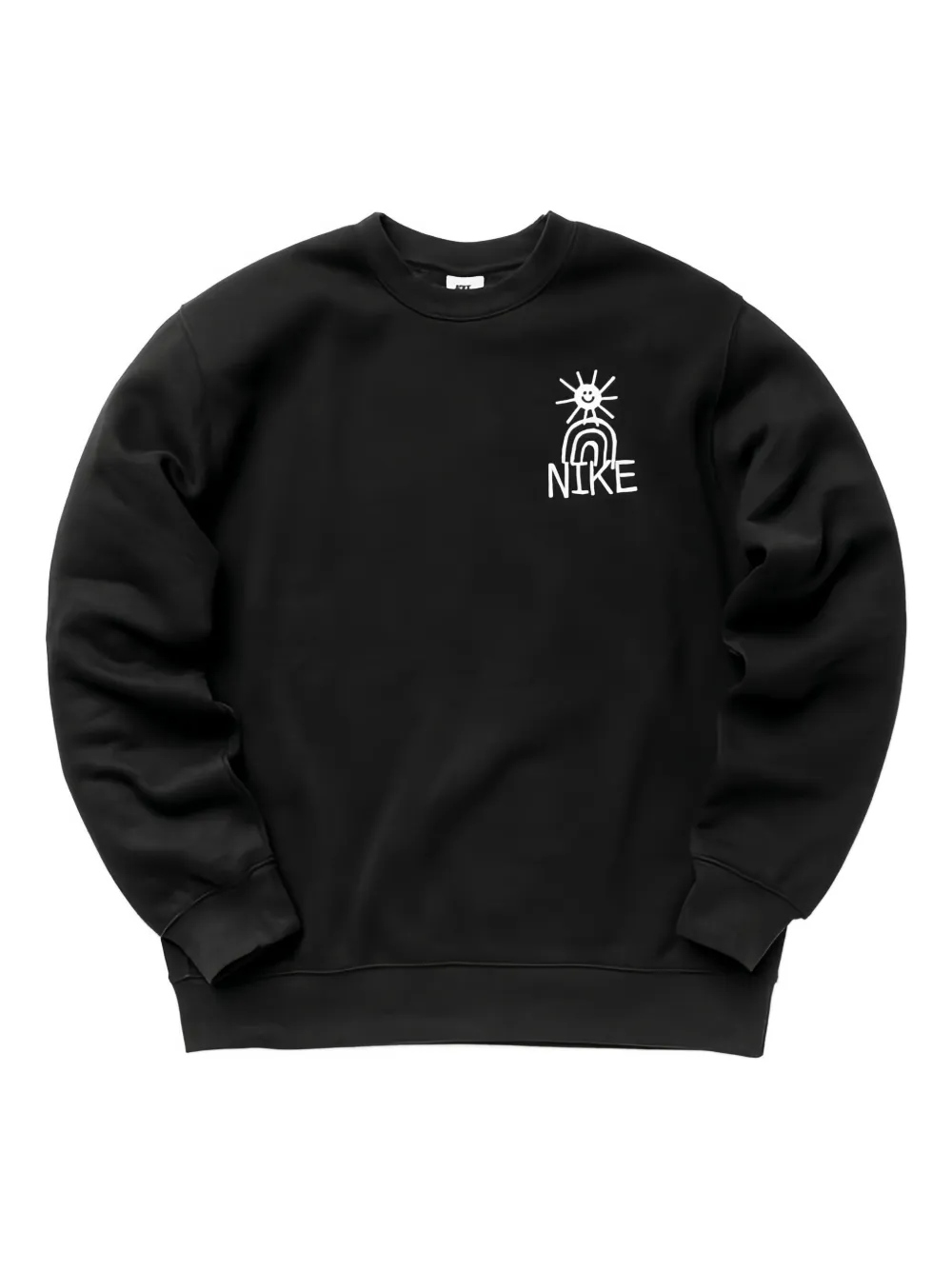 Nike embroidered-logo sweater | Black | Image 1