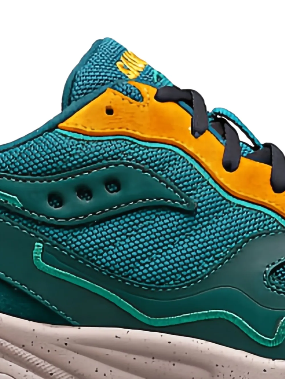 Saucony 3D Grid Hurricane Autumn sneakers Green