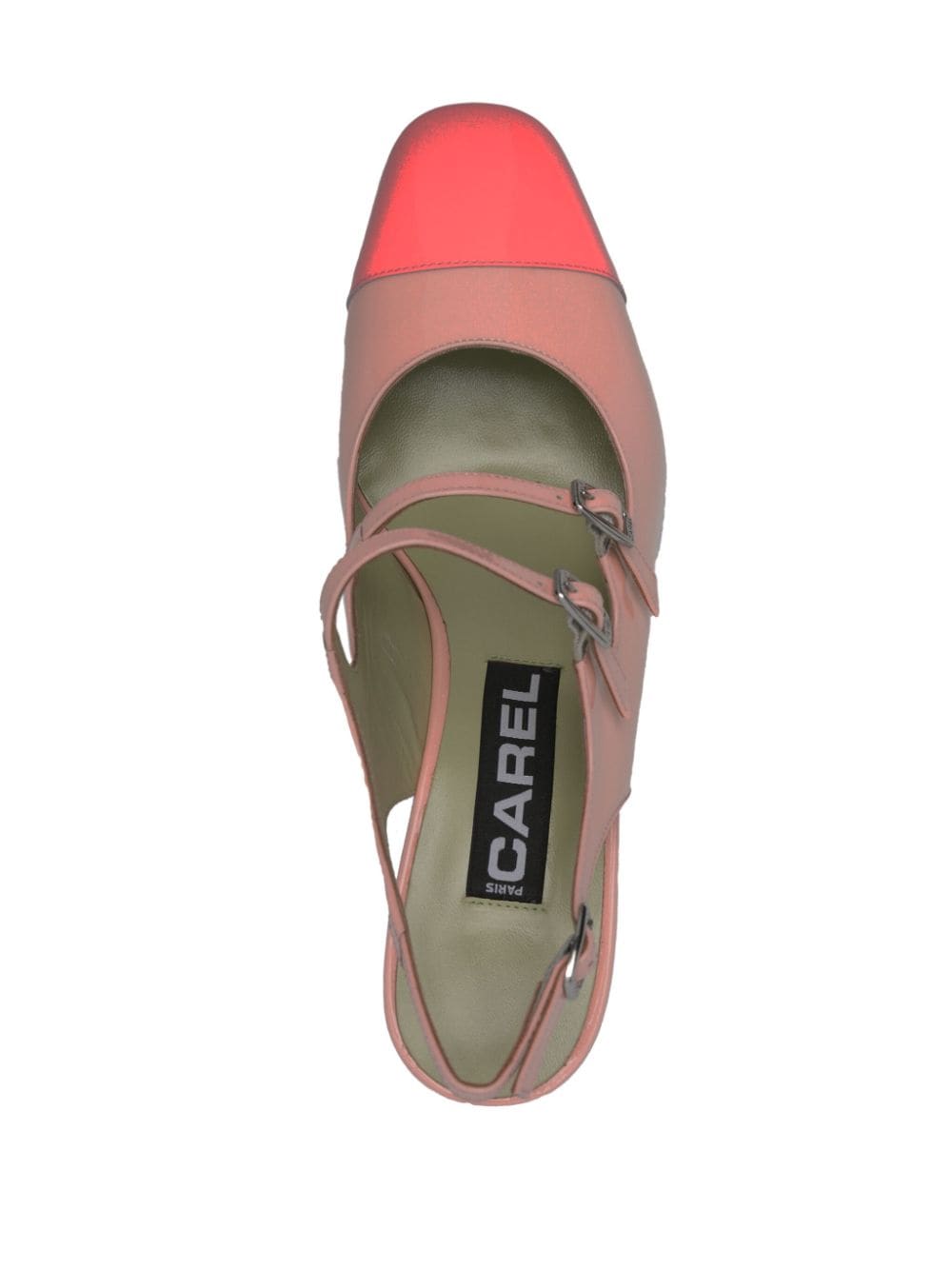 Shop Carel Paris Papaya 60mm Patent Leather Pumps In Pink