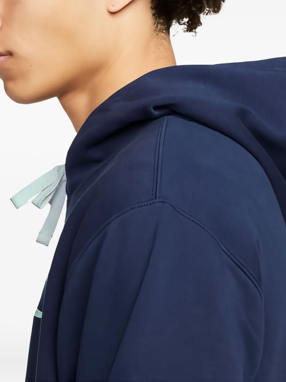 Nike Sweater met capuchon en trekkoord Blauw