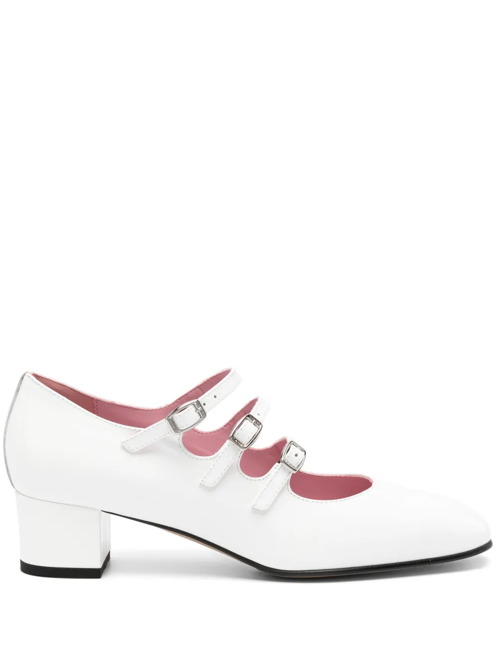 Carel Paris Ariana White Shoes