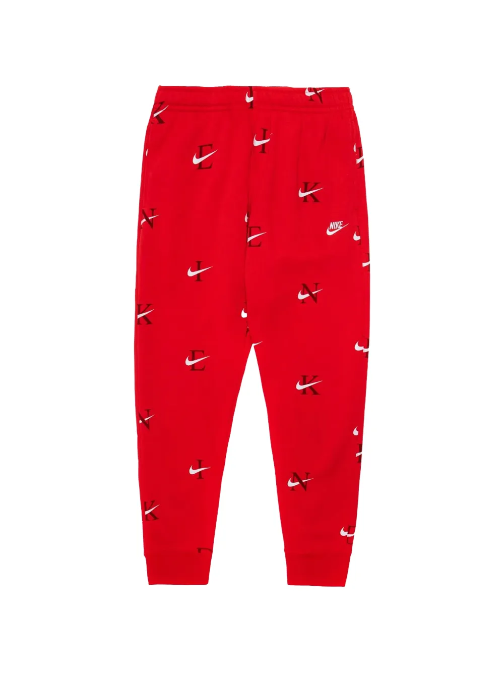 Nike Sportswear Club Logo-print Track Pants In Black