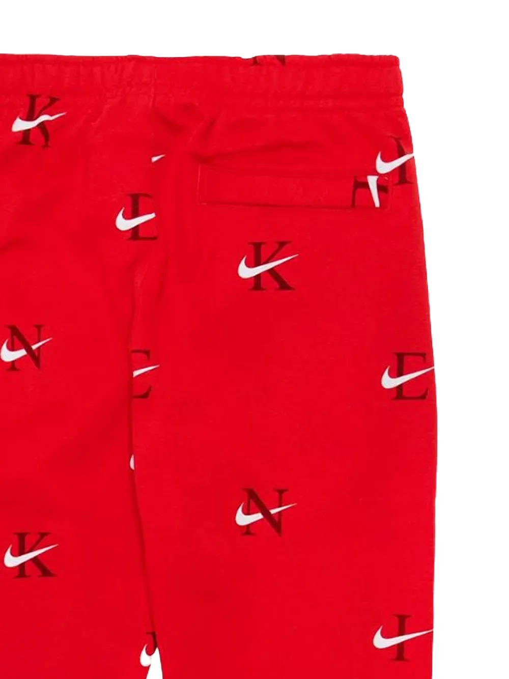Nike Sportswear Club logo-print track pants Rood