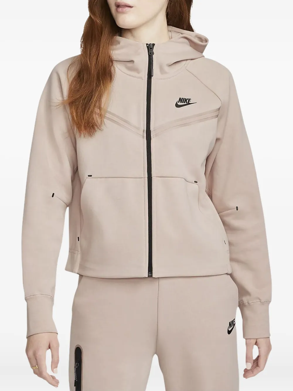 Nike Sportswear Tech hoodie Roze