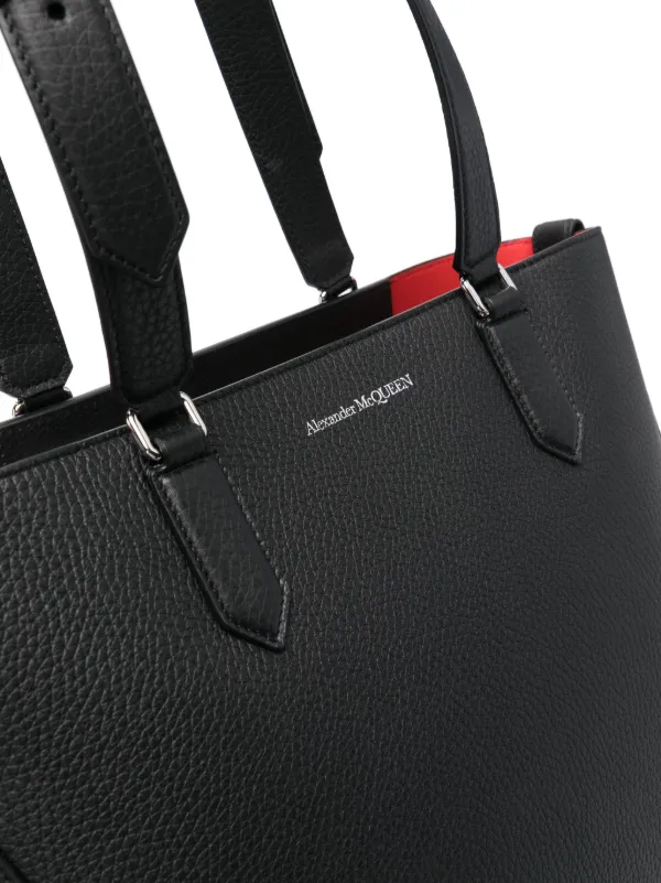 Alexander mcqueen best sale black tote