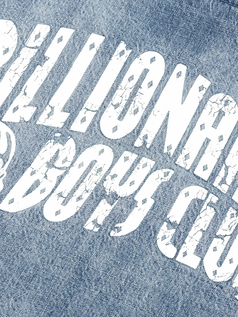 Billionaire Boys Club astronaut-logo denim jacket Blauw