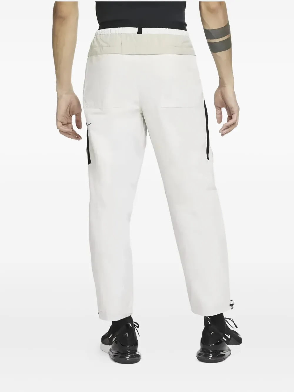Nike panelled woven trousers Wit