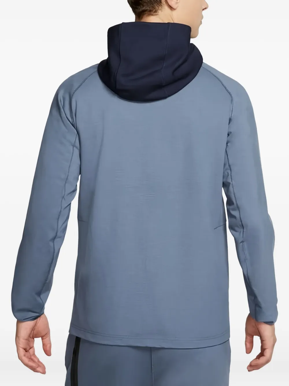 Nike Long-sleeves Full-zip Hoodie In Blue